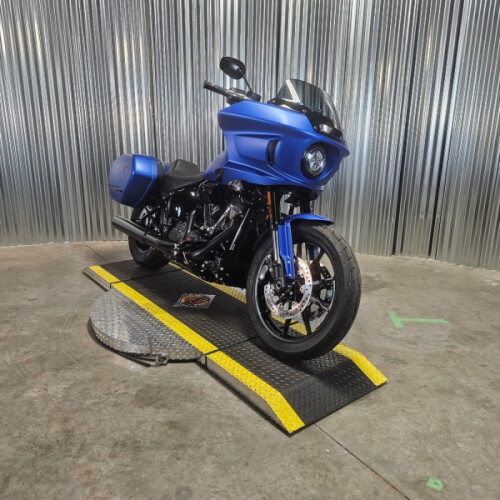 2026 Harley-Davidson® Low Rider® ST Aurora Blue Denim Black Trim thumb 2