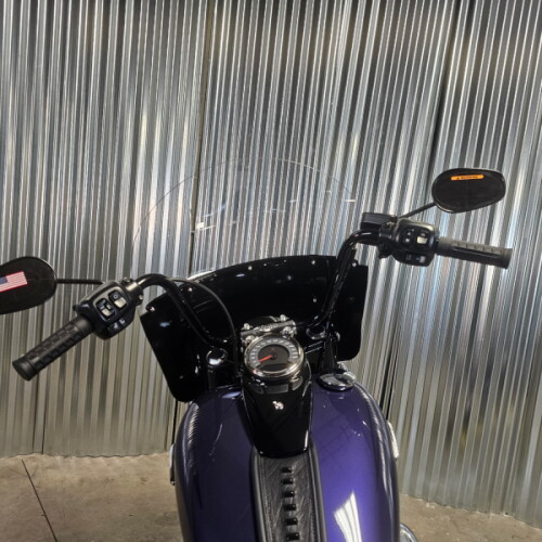 2026 Harley-Davidson® Heritage Classic Purple Abyss Black Cast Wheels thumb 0