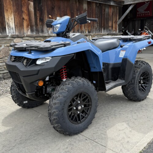 2025 Suzuki KingQuad 500AXi Power Steering SE Armored Blue Grey thumb 2