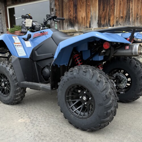 2025 Suzuki KingQuad 400ASi SE Armored Blue Grey thumb 0