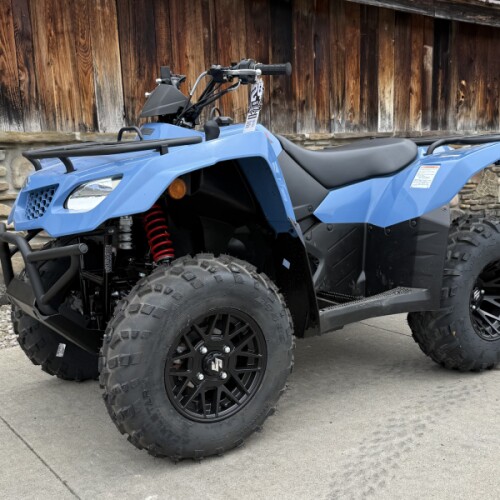 2025 Suzuki KingQuad 400ASi SE Armored Blue Grey thumb 2
