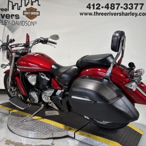 2009 Yamaha V Star 1300 Red thumb 0