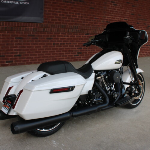 2024 Harley-Davidson® Street Glide® White Onyx Pearl - Black Finish thumb 2