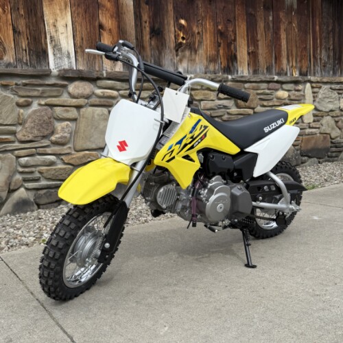 2025 Suzuki DR-Z50 Champion Yellow No. 2 thumb 2