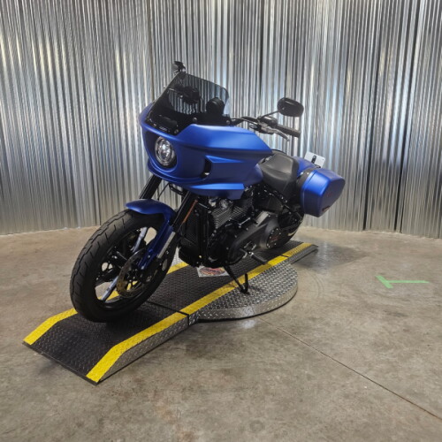 2026 Harley-Davidson® Low Rider® ST Aurora Blue Denim Black Trim thumb 0