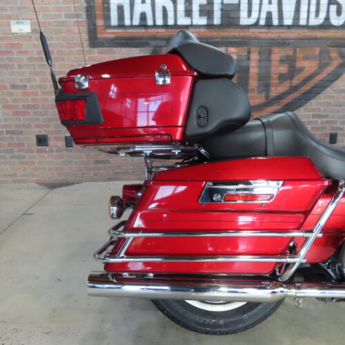 2008 Harley-Davidson® Electra Glide® Ultra Classic® CANDY RED SUN W/PINSTRIPE thumb 1