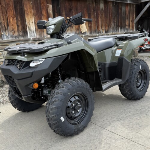 2025 Suzuki KingQuad 500AXi Power Steering Terra Green thumb 2