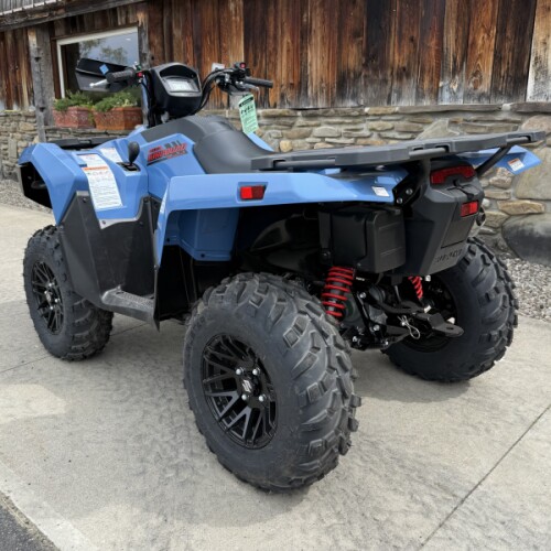 2025 Suzuki KingQuad 500AXi Power Steering SE Armored Blue Grey thumb 0