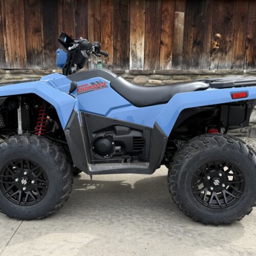 2025 Suzuki KingQuad 500AXi Power Steering SE Armored Blue Grey thumb 3