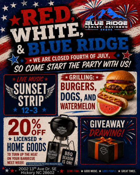 Red, White, and Blue Ridge