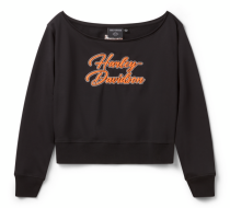 Sweatshirt  H-D ESSENTIAL BLACK