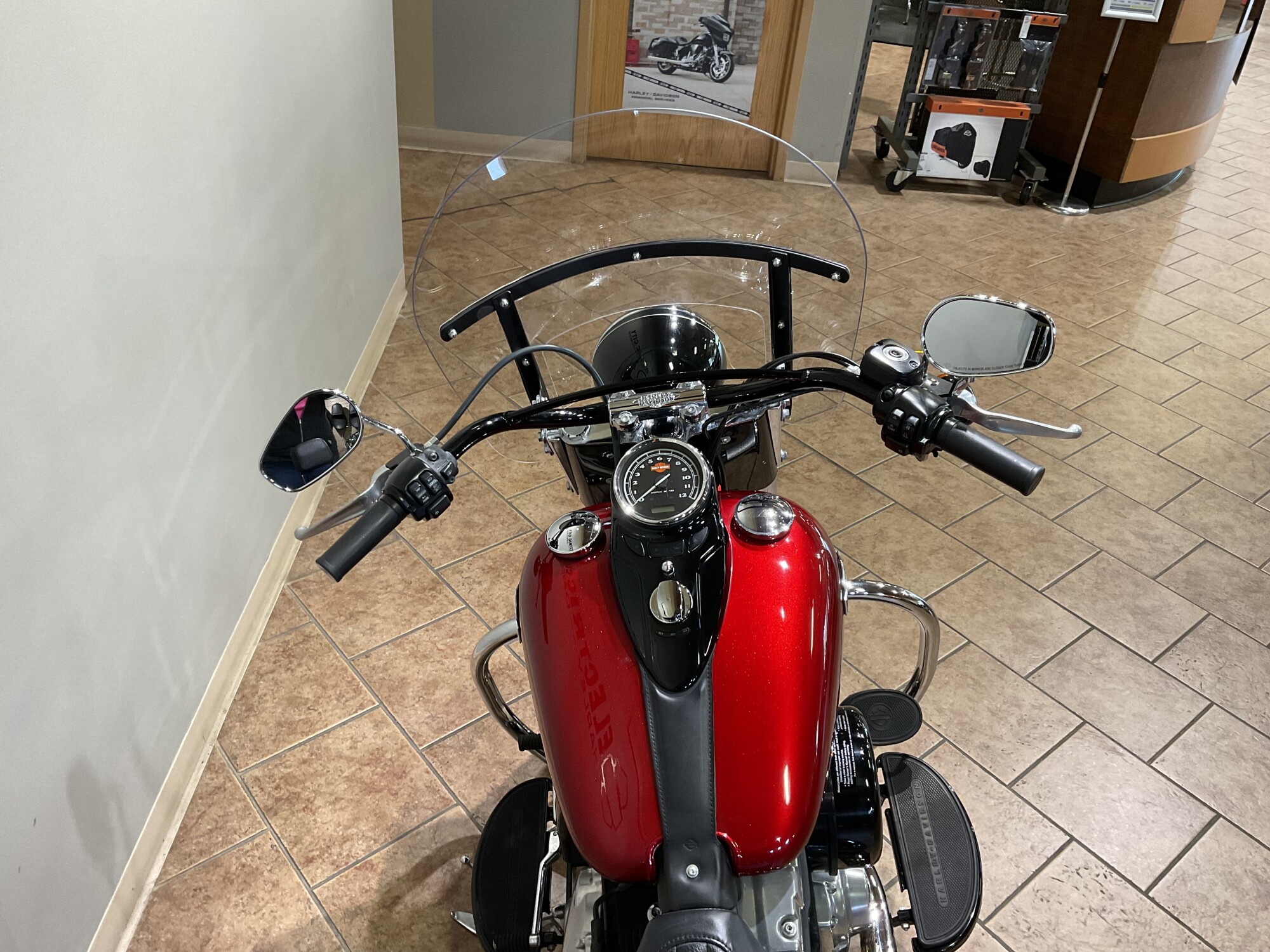 2012 Harley-Davidson® Softail Slim® Ember Red Sunglo FLS, photo 6