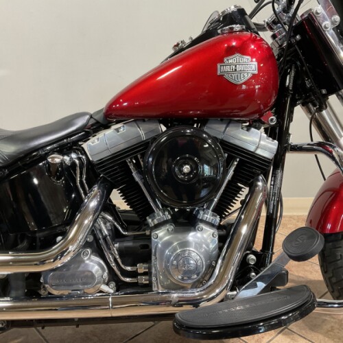 2012 Harley-Davidson® FLS 103 Softail Slim® Ember Red Sunglo thumb 3