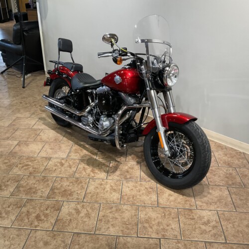 2012 Harley-Davidson® FLS 103 Softail Slim® Ember Red Sunglo thumb 2