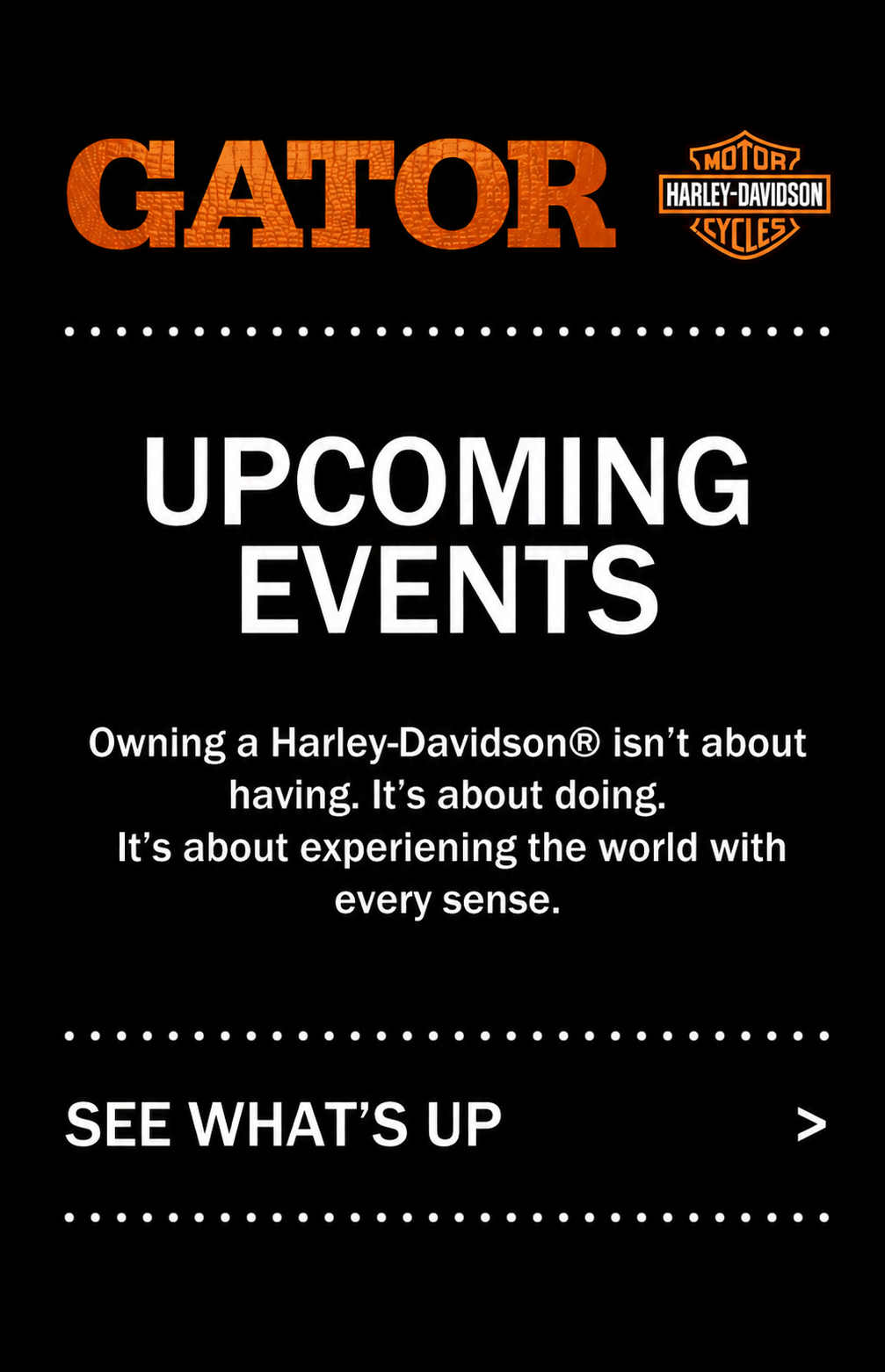 Your Authorized Harley-Davidson Dealer in Leesburg, Florida