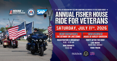 Annual Fisher House Ride For Veterans
