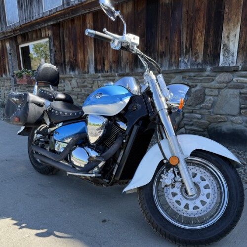 2009 Suzuki Boulevard C50T Blue / White thumb 1