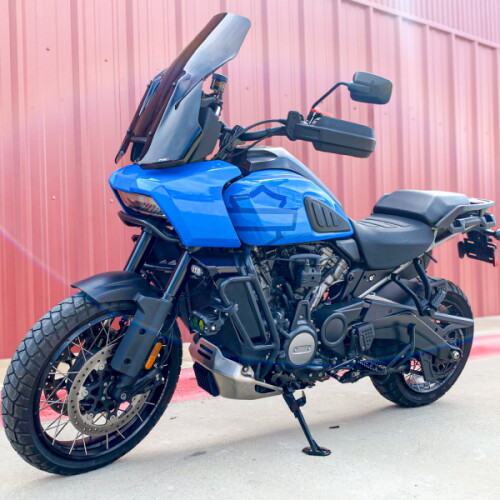 2022 Harley-Davidson® Pan America™ 1250 Special Fastback Blue/White Sand Pearl thumb 1