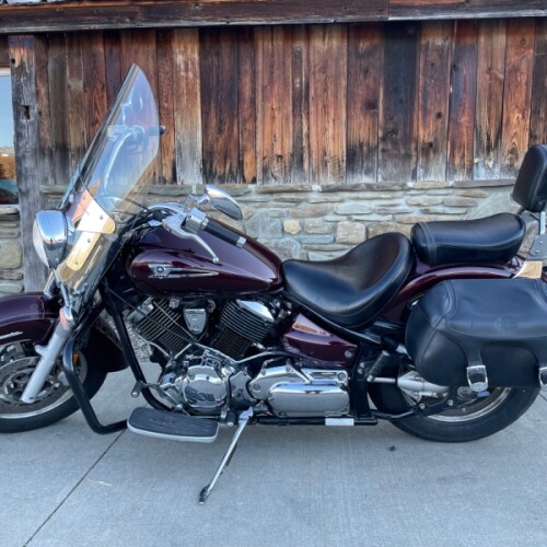 2007 Yamaha V Star 1100 Silverado Black Cherry thumb 3