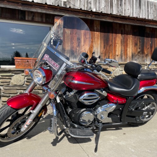 2010 Yamaha V Star 950 Candy Red thumb 2