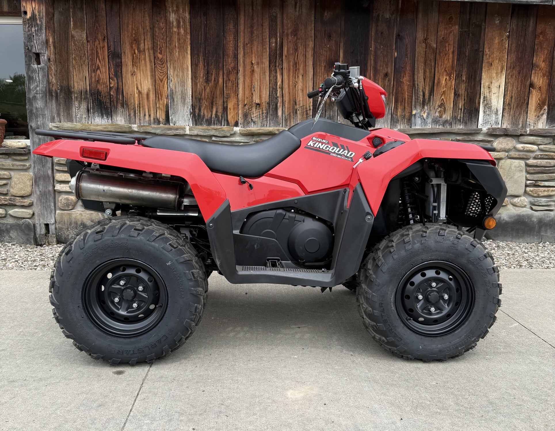2025 Suzuki KingQuad 500AXi Flame Red