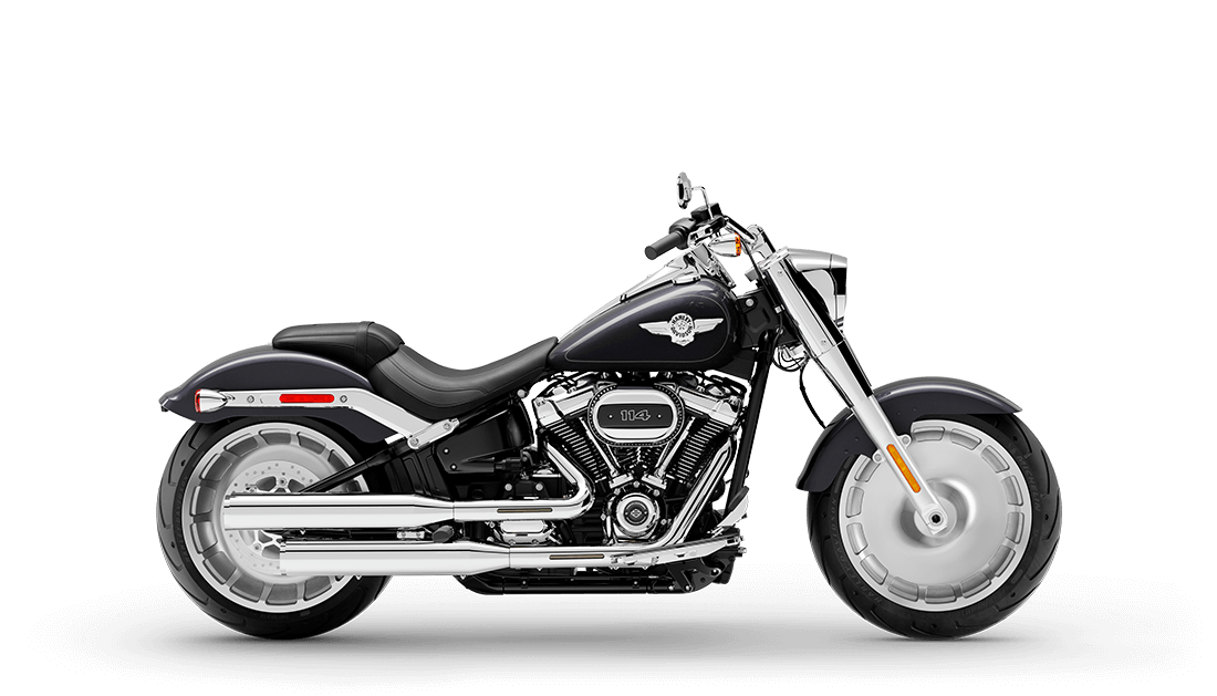 2021 Harley-Davidson® Fat Boy® 114 BLACK JACK METALLIC W/PINST