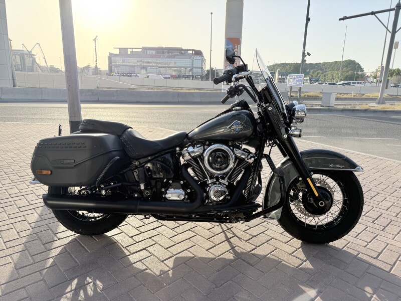 2025 Harley-Davidson® Heritage Classic Iron Horse Metallic w/Laced Wheels