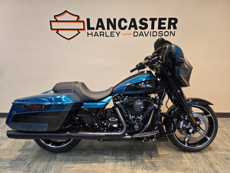 2026 Harley-Davidson® Street Glide® Teal Thunder / Vivid Black Black Trim FLHX