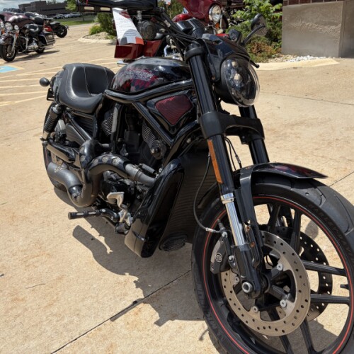 2015 Harley-Davidson® Night Rod® Special Vivid Black with Orange Pin Stripe Wheels thumb 0