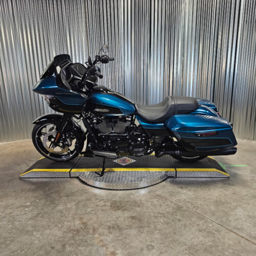 2026 Harley-Davidson® Road Glide® Teal Thunder / Vivid Black Black Trim thumb 0