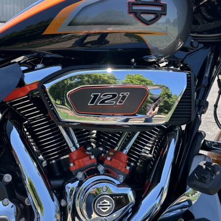 2026 Harley-Davidson® CVO Street Glide Torched Orange CVO Tri-Tone thumb 1
