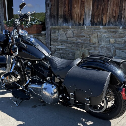 2012 Harley-Davidson® Softail Slim® Vivid Black thumb 0