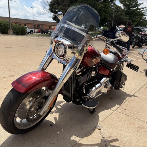 2023 Harley-Davidson® Fat Boy® 114 Heirloom Red Fade thumb 0