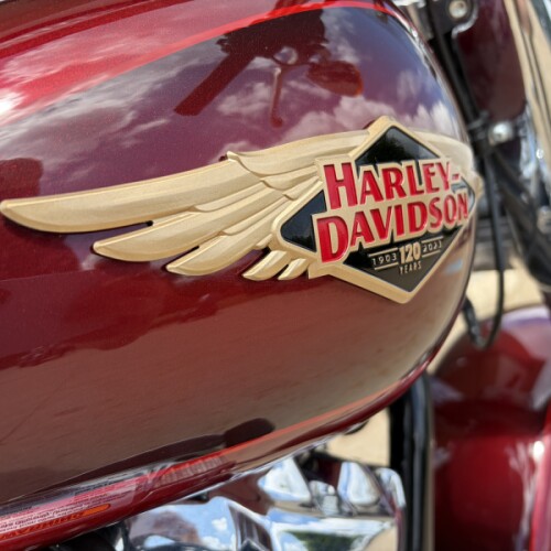 2023 Harley-Davidson® Fat Boy® 114 Heirloom Red Fade thumb 3