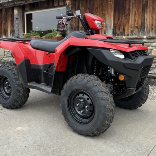 2025 Suzuki KingQuad 500AXi Flame Red thumb 1