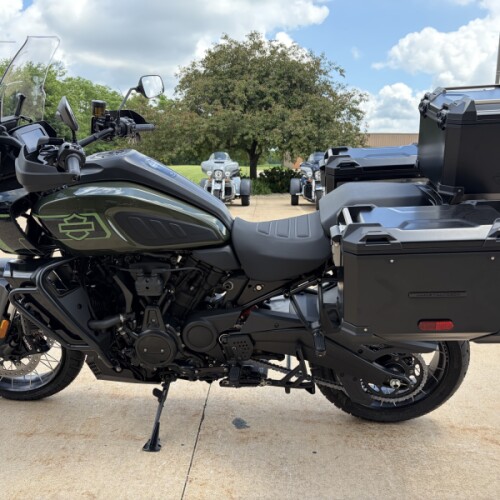 2026 Harley-Davidson® Pan America 1250 Limited Olive Steel Metallic thumb 1