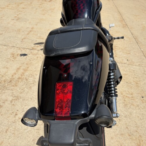 2015 Harley-Davidson® Night Rod® Special Vivid Black with Orange Pin Stripe Wheels thumb 1
