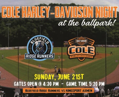 COLE H-D NIGHT AT THE BALLPARK!