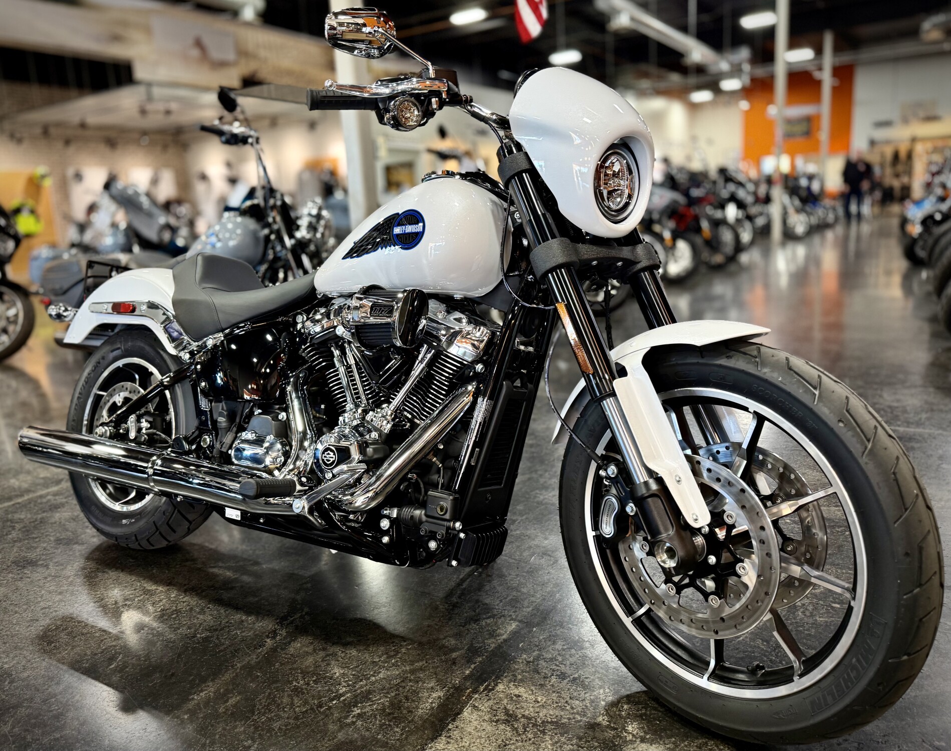 2026 Harley-Davidson® Low Rider® S White Onyx Pearl/ Chrome Trim
