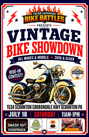 3rd Saturday Bike Battles: Vintage Bike Showdown