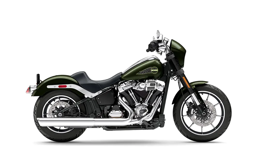 2026 Harley-Davidson® Low Rider® S Olive Steel Metallic Chrome Trim