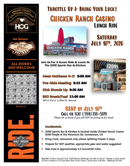 Chicken Ranch Casino Overnight