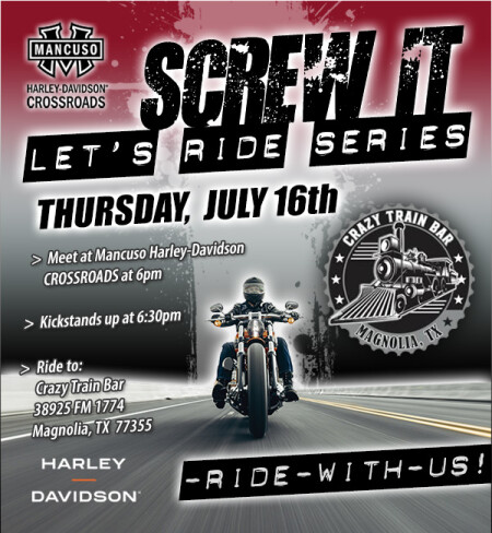 Screw It, Let's Ride - Crazy Train