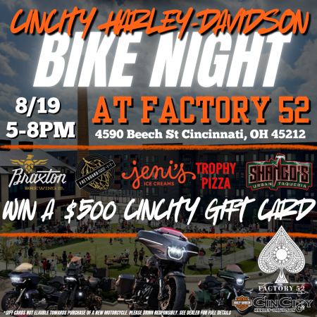 Bike Night at Factory 52