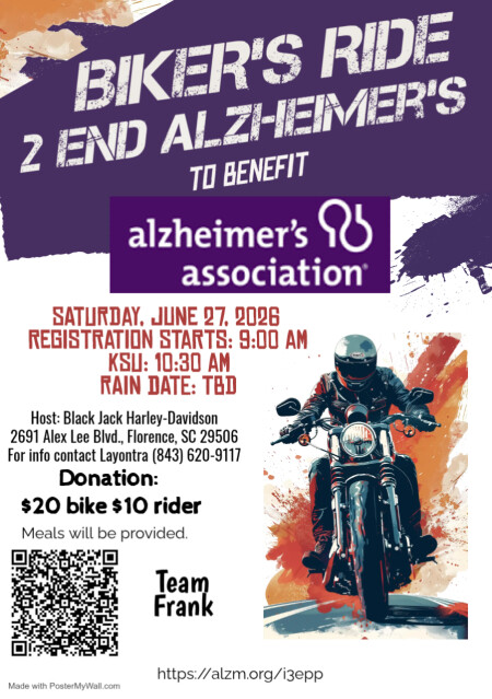 Bikers Ride 2 End Alzheimer's (Event)