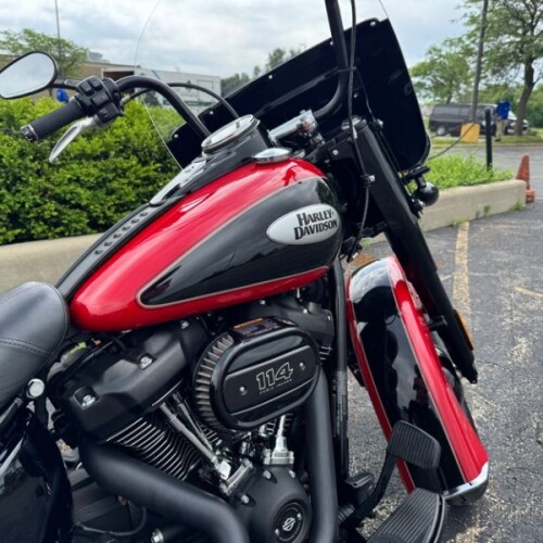 Harley-Davidson® Heritage Classic 114 2022 FLHCS REDLINE RED/BLK W/PS thumb 2
