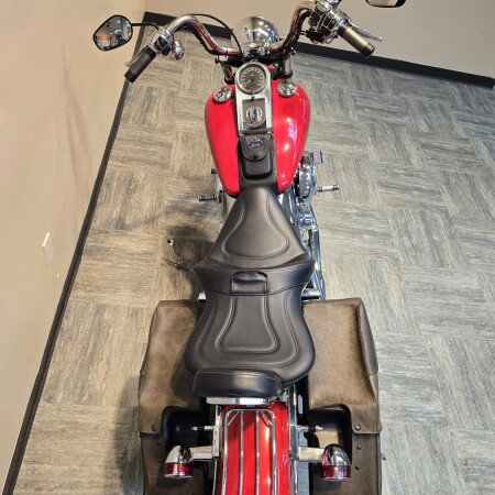 2000 Wide Glide Sunburst Orange/Starfire Black with Contrast Chrome Aggressor Wheels FXDWG thumb 1