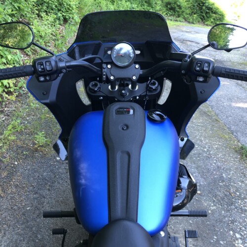 2026 Harley-Davidson® Low Rider™ ST Aurora Blue Denim Black Trim thumb 0