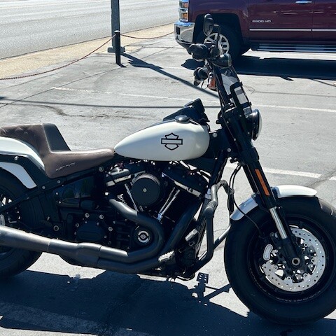 2018 Harley-Davidson® Fat Bob® Bonneville Salt Denim thumb 3