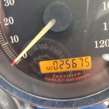 2005 Harley-Davidson® 1200 Custom Chopper Blue Pearl thumb 0